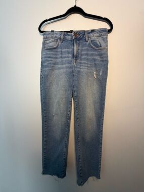 RW&CO. Light Blue Straight-Leg Jeans